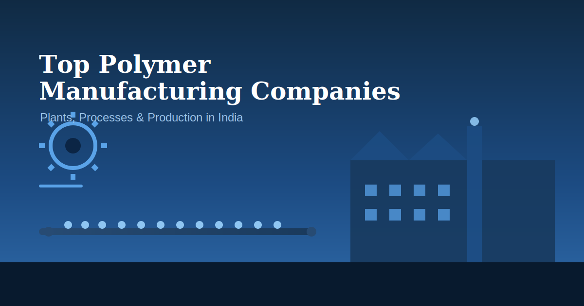 Top Polymer Manufacturing Companies in India